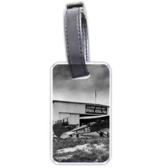 Omaha Airfield Airplain Hangar Luggage Tags (One Side) 