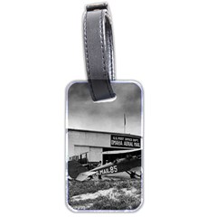 Omaha Airfield Airplain Hangar Luggage Tags (Two Sides)