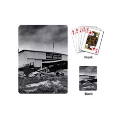 Omaha Airfield Airplain Hangar Playing Cards (Mini) 