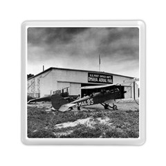 Omaha Airfield Airplain Hangar Memory Card Reader (Square) 