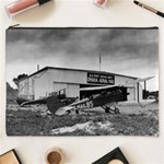 Omaha Airfield Airplain Hangar Cosmetic Bag (XXXL)  Front