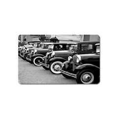 Vehicle Car Transportation Vintage Magnet (name Card) by Nexatart