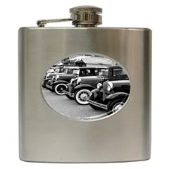 Vehicle Car Transportation Vintage Hip Flask (6 Oz) by Nexatart