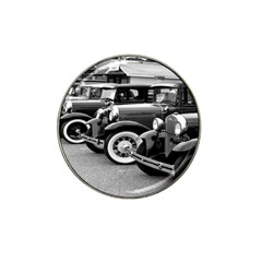 Vehicle Car Transportation Vintage Hat Clip Ball Marker (4 Pack) by Nexatart