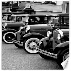 Vehicle Car Transportation Vintage Canvas 16  X 16   by Nexatart