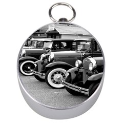 Vehicle Car Transportation Vintage Silver Compasses by Nexatart