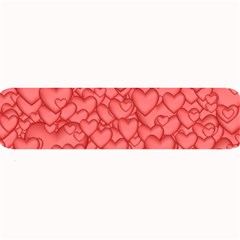 Background Hearts Love Large Bar Mats by Nexatart