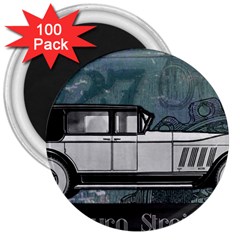 Vintage Car Automobile Auburn 3  Magnets (100 Pack) by Nexatart