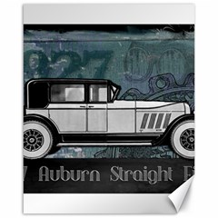 Vintage Car Automobile Auburn Canvas 16  X 20   by Nexatart