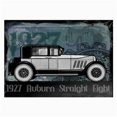 Vintage Car Automobile Auburn Large Glasses Cloth by Nexatart