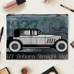 Vintage Car Automobile Auburn Cosmetic Bag (xl) by Nexatart