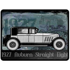 Vintage Car Automobile Auburn Fleece Blanket (large)  by Nexatart