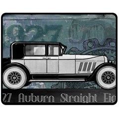 Vintage Car Automobile Auburn Fleece Blanket (medium)  by Nexatart