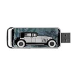 Vintage Car Automobile Auburn Portable USB Flash (Two Sides) Front