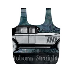 Vintage Car Automobile Auburn Full Print Recycle Bags (m)  by Nexatart