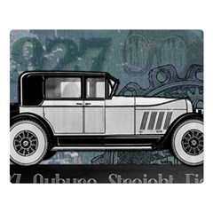 Vintage Car Automobile Auburn Double Sided Flano Blanket (large)  by Nexatart