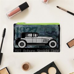 Vintage Car Automobile Auburn Cosmetic Bag (xs) by Nexatart