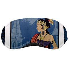 Java Indonesia Girl Headpiece Sleeping Masks by Nexatart