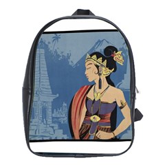 Java Indonesia Girl Headpiece School Bag (xl)