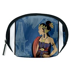 Java Indonesia Girl Headpiece Accessory Pouches (medium)  by Nexatart