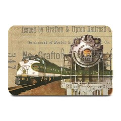 Train Vintage Tracks Travel Old Plate Mats by Nexatart