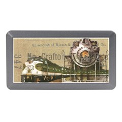 Train Vintage Tracks Travel Old Memory Card Reader (mini) by Nexatart