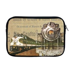 Train Vintage Tracks Travel Old Apple Macbook Pro 17  Zipper Case by Nexatart