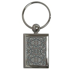 Ornate Pattern Mosaic Key Chains (rectangle)  by dflcprints