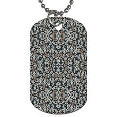 Ornate Pattern Mosaic Dog Tag (one Side) by dflcprints