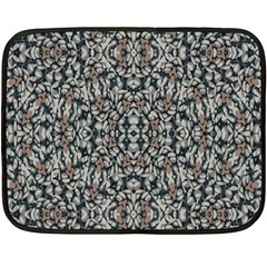 Ornate Pattern Mosaic Double Sided Fleece Blanket (mini)  by dflcprints