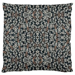 Ornate Pattern Mosaic Large Cushion Case (two Sides) by dflcprints