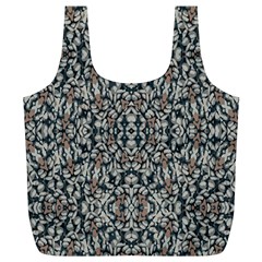 Ornate Pattern Mosaic Full Print Recycle Bags (l)  by dflcprints