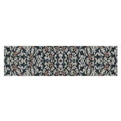 Ornate Pattern Mosaic Satin Scarf (oblong) by dflcprints