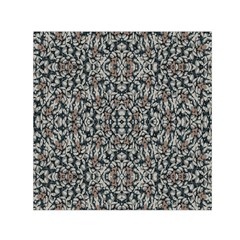 Ornate Pattern Mosaic Small Satin Scarf (square) by dflcprints