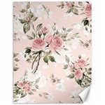 pink shabby chic floral Canvas 12  x 16   11.86 x15.41  Canvas - 1