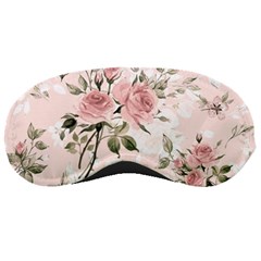 Pink Shabby Chic Floral Sleeping Masks by NouveauDesign