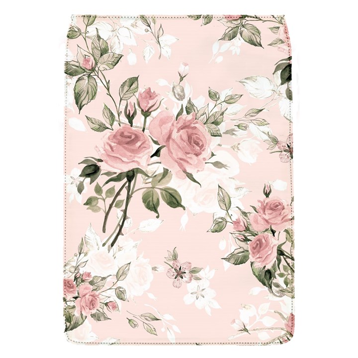 pink shabby chic floral Flap Covers (S) 