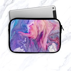 Marbled,ultraviolet,violet,purple,pink,blue,white,stone,marble,modern,trendy,beautiful Apple Ipad Mini Zipper Cases by NouveauDesign