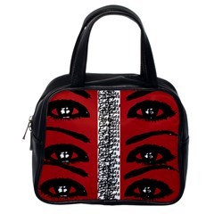 Eyes Have It Print Classic Handbags (one Side) by julissadesigns