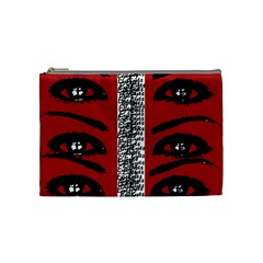 Eyes Have It Print Cosmetic Bag (medium)  by julissadesigns