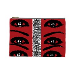 Eyes Have It Print Cosmetic Bag (large) 