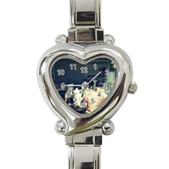 Abandonded Dollhouse Heart Italian Charm Watch by snowwhitegirl