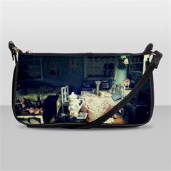 Abandonded Dollhouse Shoulder Clutch Bags by snowwhitegirl