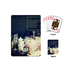 Abandonded Dollhouse Playing Cards (mini)  by snowwhitegirl