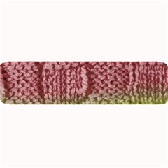 Knitted Wool Square Pink Green Large Bar Mats by snowwhitegirl