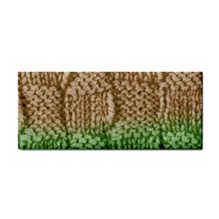 Knitted Wool Square Beige Green Cosmetic Storage Cases by snowwhitegirl