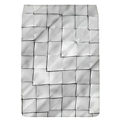 Silver Grid Pattern Flap Covers (s)  by dflcprints