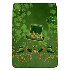 Happy St  Patrick s Day With Clover Flap Covers (l)  by FantasyWorld7