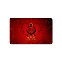 Wonderful Hearts, Kisses Magnet (name Card) by FantasyWorld7