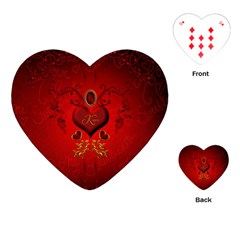 Wonderful Hearts, Kisses Playing Cards (heart)  by FantasyWorld7